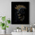 Skull Canvas Wall Art Golden Skull Gangster - Wonder Print Shop