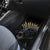 Skull Car Mats Golden Skull Gangster - Wonder Print Shop