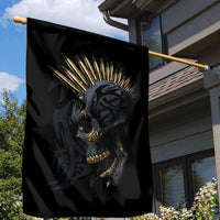 Skull Garden Flag Golden Skull Gangster - Wonder Print Shop
