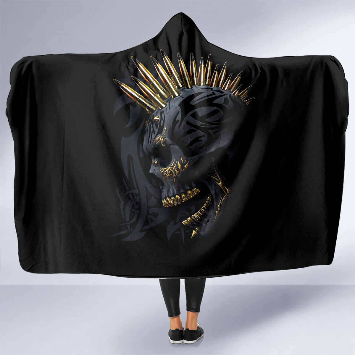 skull-hooded-blanket-golden-skull-gangster