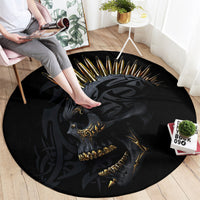 skull-round-carpet-golden-skull-gangster