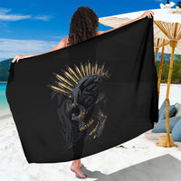 Skull Sarong Golden Skull Gangster - Wonder Print Shop