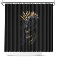skull-shower-curtain-golden-skull-gangster
