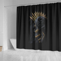 skull-shower-curtain-golden-skull-gangster