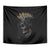 Skull Tapestry Golden Skull Gangster - Wonder Print Shop