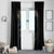 Skull Window Curtain Golden Skull Gangster - Wonder Print Shop