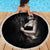 Skull Beach Blanket Girl Day Of The Dead - Wonder Print Shop