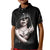 Skull Kid Polo Shirt Girl Day Of The Dead - Wonder Print Shop
