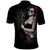 Skull Polo Shirt Girl Day Of The Dead - Wonder Print Shop