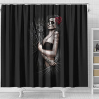 skull-shower-curtain-girl-day-of-the-dead