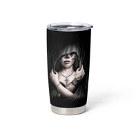 Skull Tumbler Cup Girl Day Of The Dead - Wonder Print Shop