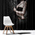 Skull Window Curtain Girl Day Of The Dead - Wonder Print Shop