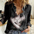 Skull Women Casual Shirt Girl Day Of The Dead - Wonder Print Shop