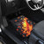 Skull Car Mats Flame Skull Lava Inside - Wonder Print Shop