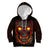 Skull Kid Hoodie Flame Skull Lava Inside - Wonder Print Shop