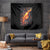 Skull Tapestry Flame Skull Lava Inside - Wonder Print Shop
