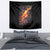 Skull Tapestry Flame Skull Lava Inside - Wonder Print Shop