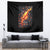 Skull Tapestry Flame Skull Lava Inside - Wonder Print Shop