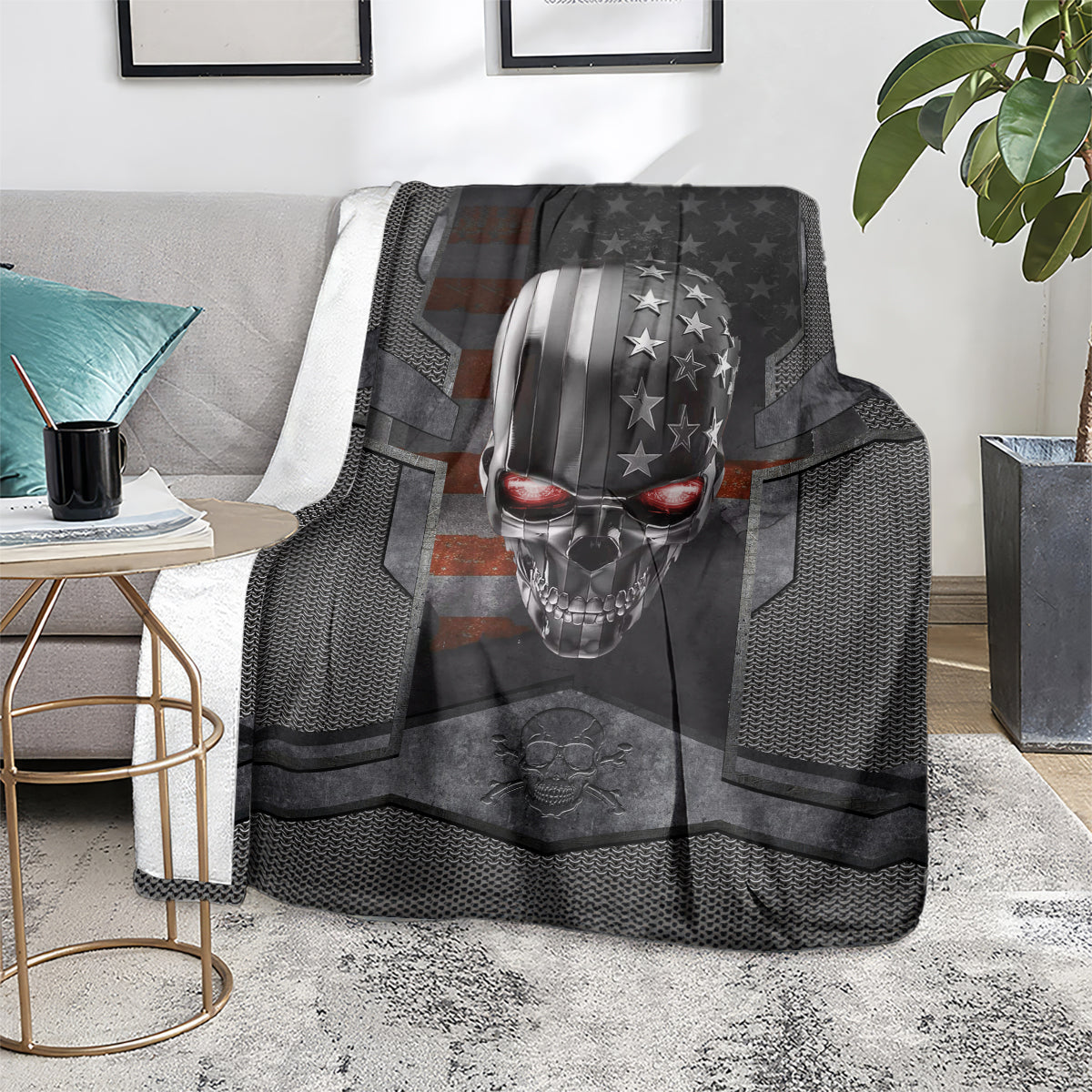 skull-blanket-metal-head-skull-american
