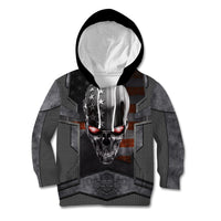 Skull Kid Hoodie Metal Head Skull American - Wonder Print Shop