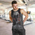 Skull Men Tank Top Metal Head Skull American DT01