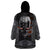 Skull Wearable Blanket Hoodie Metal Head Skull American - Wonder Print Shop