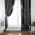 Skull Window Curtain Metal Head Skull American - Wonder Print Shop