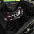 Skull Back Car Seat Cover Riding Motocycle Girl Rose - Wonder Print Shop