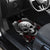 Skull Car Mats Riding Motocycle Girl Rose - Wonder Print Shop
