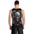 Skull Men Tank Top Riding Motocycle Girl Rose DT01