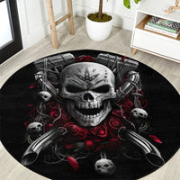 skull-round-carpet-riding-motocycle-girl-rose