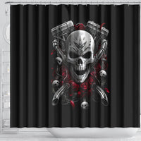 skull-shower-curtain-riding-motocycle-girl-rose