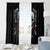 Skull Window Curtain Riding Motocycle Girl Rose - Wonder Print Shop