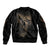 Skull Bomber Jacket Mummy Face Inside - Wonder Print Shop