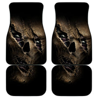 Skull Car Mats Mummy Face Inside - Wonder Print Shop