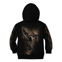 Skull Kid Hoodie Mummy Face Inside - Wonder Print Shop