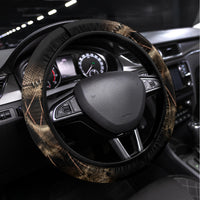 Skull Steering Wheel Cover Mummy Face Inside - Wonder Print Shop