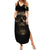 Skull Summer Maxi Dress Mummy Face Inside - Wonder Print Shop