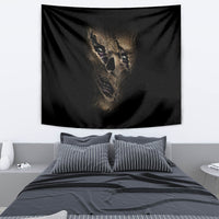 Skull Tapestry Mummy Face Inside - Wonder Print Shop
