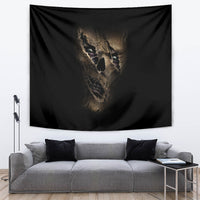 Skull Tapestry Mummy Face Inside - Wonder Print Shop