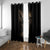 Skull Window Curtain Mummy Face Inside - Wonder Print Shop