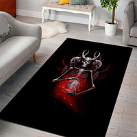 Skull Area Rug Prayer Skull - Wonder Print Shop