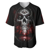 Skull Baseball Jersey Prayer Skull - Wonder Print Shop