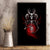 Skull Canvas Wall Art Prayer Skull - Wonder Print Shop