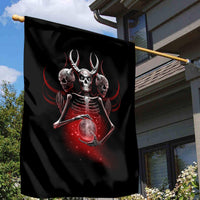 Skull Garden Flag Prayer Skull - Wonder Print Shop