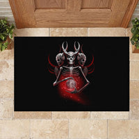 Skull Rubber Doormat Prayer Skull - Wonder Print Shop