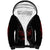 Skull Sherpa Hoodie Prayer Skull - Wonder Print Shop