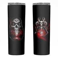 Skull Skinny Tumbler Prayer Skull - Wonder Print Shop