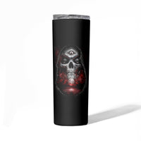 Skull Skinny Tumbler Prayer Skull - Wonder Print Shop