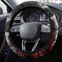 Skull Steering Wheel Cover Prayer Skull - Wonder Print Shop